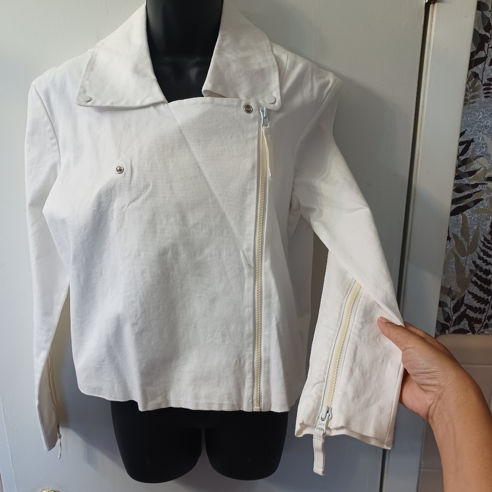 Kate Spade Saturday Cotton Bomber Jacket - Picture 4 of 7